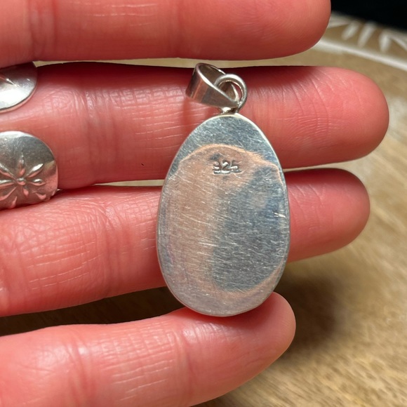 Seashell 925 Sterling Silver Pendant - Picture 12 of 13